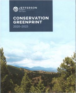 Jeffco Open Space Conservation Greenprint draft cover