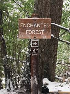 Enchanted Forest Trail Sign